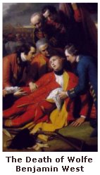 The Death of Wolfe by Benjamin West