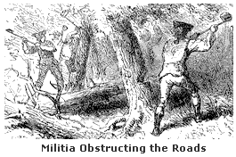 Militia Obstructing the Roads