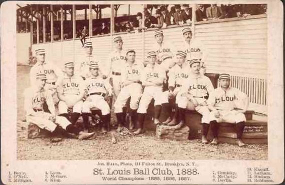 Saint Louis Brown Stockings Vintage Base Ball Club